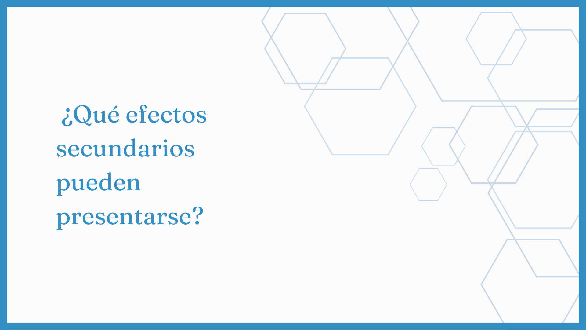 Cargar vídeo: What side effects might occur?