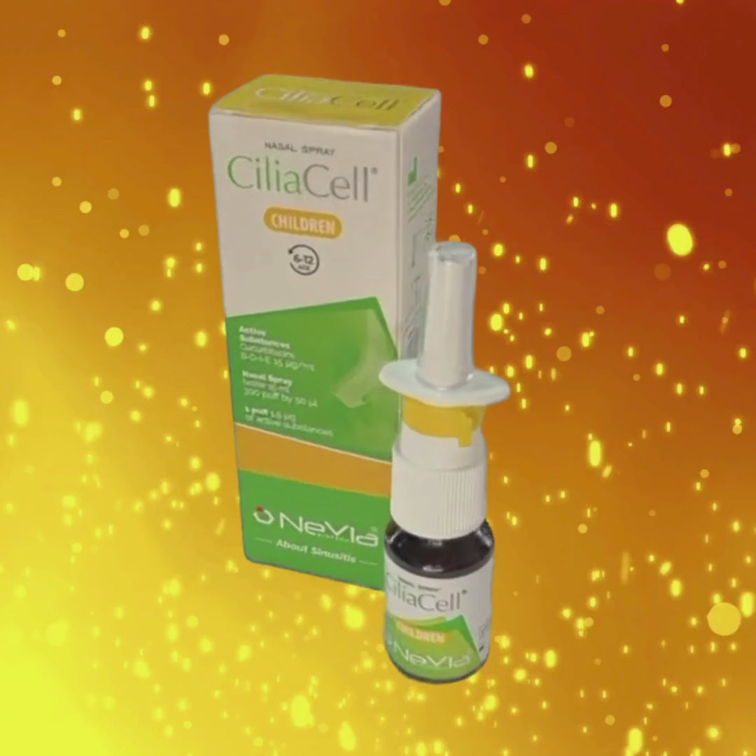 Load video: CiliaCell Nasal Spray - Children