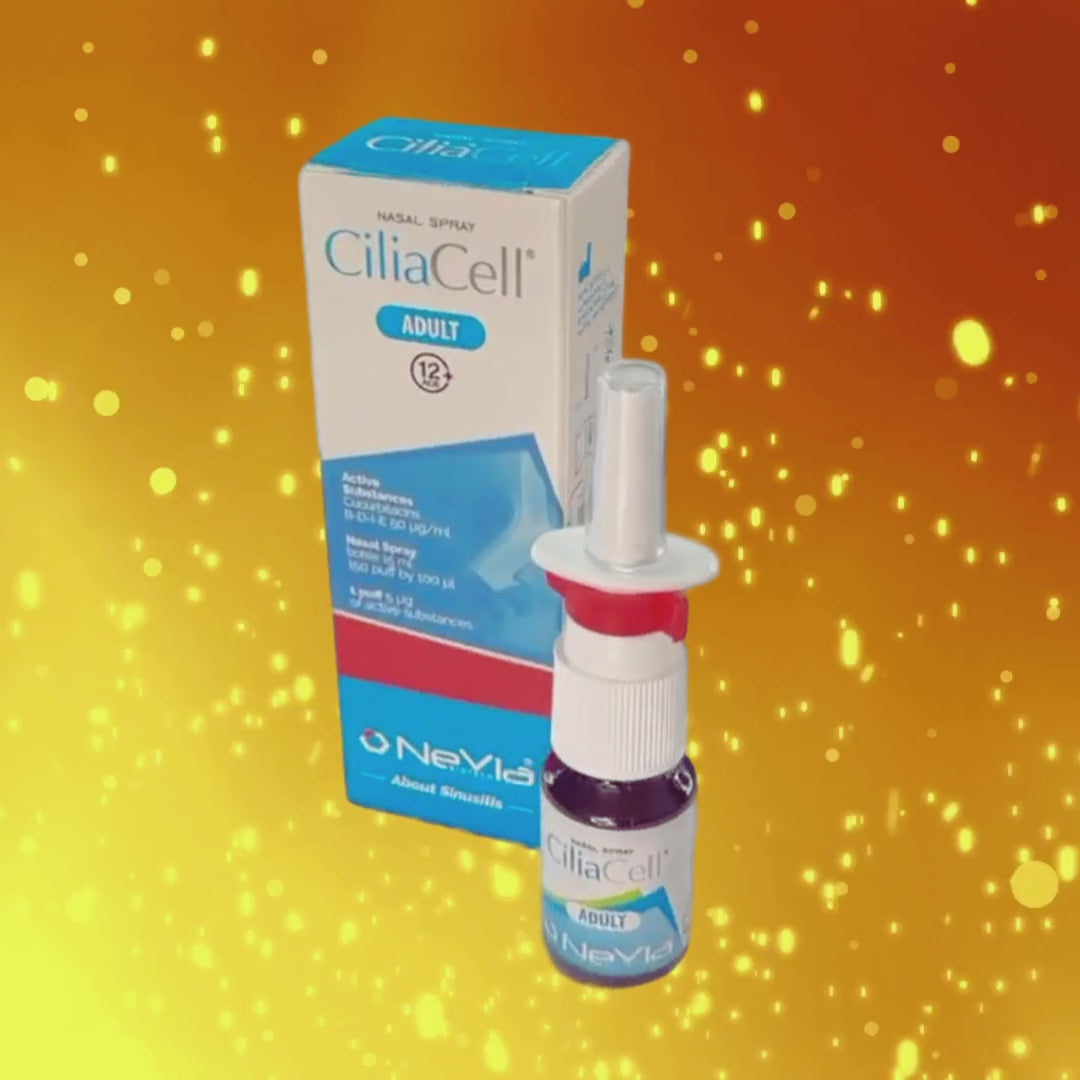 Cargar vídeo: CiliaCell Spray Nasal - Adultos